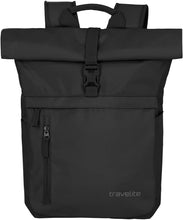 Roll-Top Laptop Rucksack von travelite - Für Herren, Damen bis 15,6" Geräte (Anthrazit)