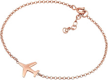 Reise Armband mit Flugzeug Design  ✈ Armband Reiseschmuck von Elli