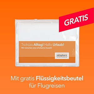 Reiseapotheke Medikamente von ratiopharm - Ideal für den Urlaub