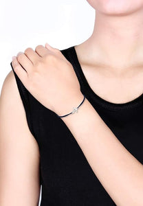 Reise Armband Nylon mit Anker Anhänger  ✈ Reiseschmuck von Elli