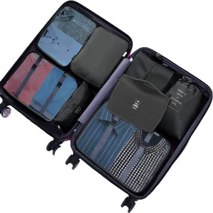 Packtaschen Koffer Organizer Set - Packwürfel für Reisen 8-teilig von Muri Rosa