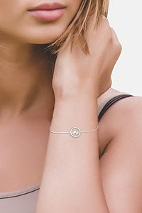 Reise Armband mit Berg Anhänger  ✈ Reiseschmuck von Sofia Milani