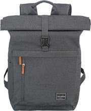 Roll-Top Laptop Rucksack von travelite - Für Herren, Damen bis 15,6" Geräte (Anthrazit)