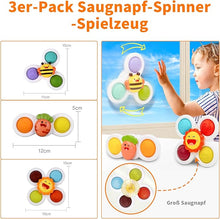 Reisespielzeug Saugnapf ✈ Multifunktionales Saugnapf Spielzeug für Babys