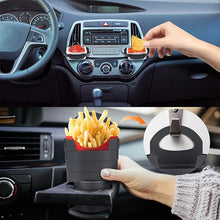 Auto Gadget Pommes Halter - Dip- und Saucenhalter Halter für das Auto Set