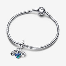 Reise Charm Anhänger ✈ Reiseschmuck Kamera Herz Globus von Pandora