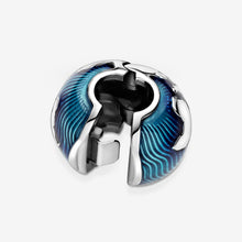 Reise Charm Clip ✈ Reiseschmuck blauer Globus von Pandora