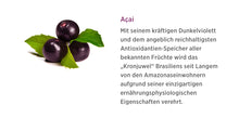 Nicht irgendwelche Früchte, Superfrüchte - Antioxidantien wie Resveratrol sind wissenschaftlich erforscht und unterstützen Ihr Wohlbefinden egal in welcher Situation Sie gerade sind - Es ist die kleinste Reiseapotheke der Welt - Reserve von Jeunesse