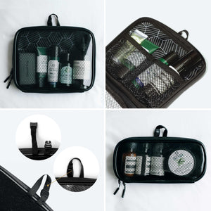 TRAVEL PACKER - Premium Kulturtasche Organizer Tasche Ideal für Reiseutensilien, Pflegeprodukte und Zubehör