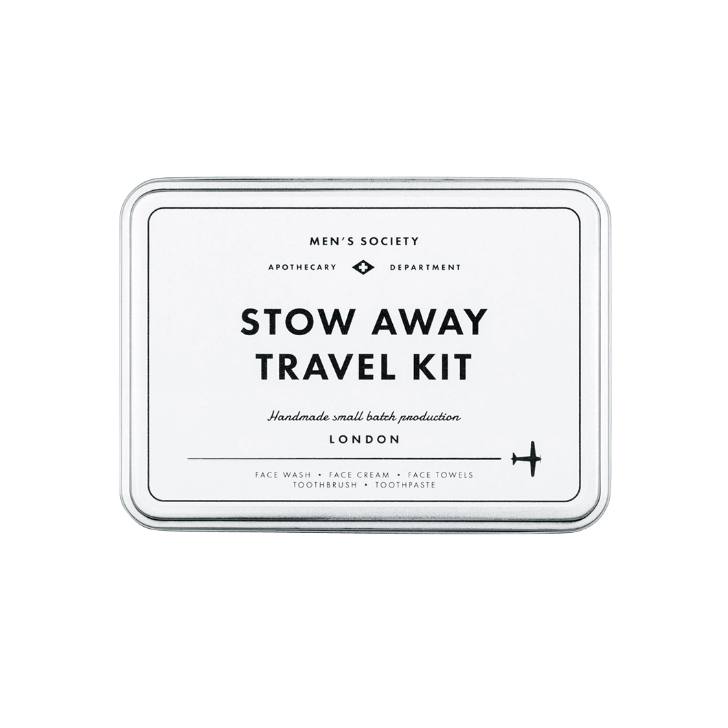 Men´s Society Stow Away Travel Kit - HERREN PFLEGESET FÜR FLUGREISEN