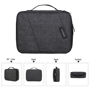 BAGSMART Universal Elektronik Organizer Tasche - Zweilagig - Wasserabweisend