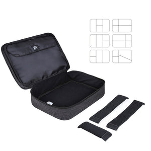 BAGSMART Universal Elektronik Organizer Tasche - Zweilagig - Wasserabweisend